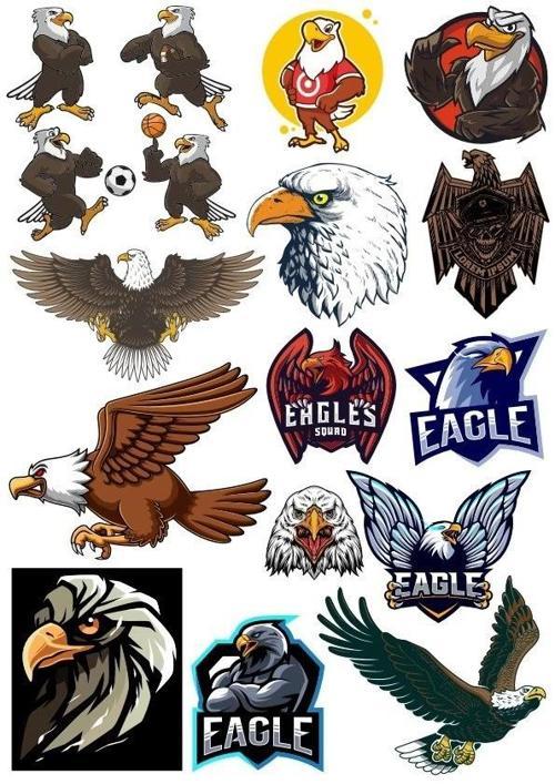 Kartal Eagle Sticker Set-13 16 Parça Telefon, Tablet, Defter, Laptop Sticker