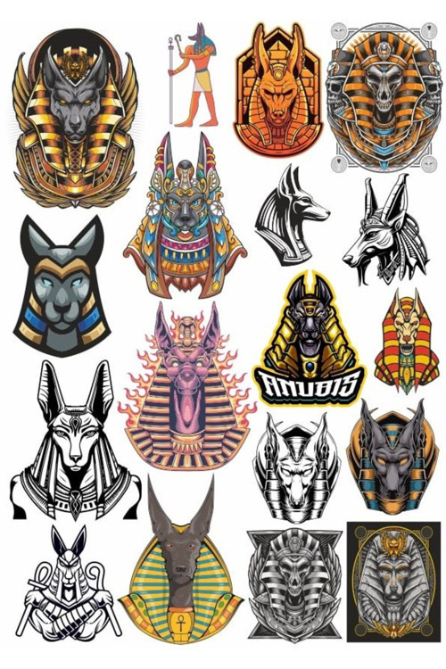 Mısır Temalı Sticker Set 1