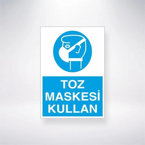 Toz Maskesi Kullan Sticker 20X28 Cm