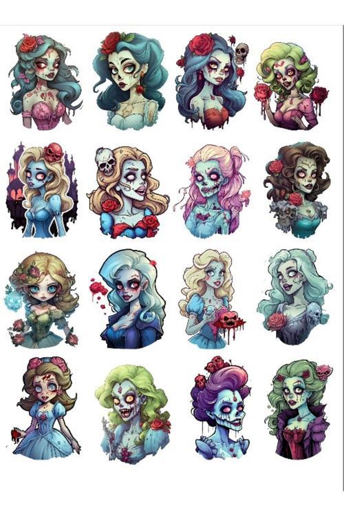 Zombiler Sticker Set