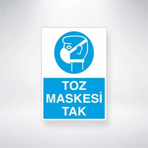 Toz Maskesi Tak Sticker 20X28 Cm