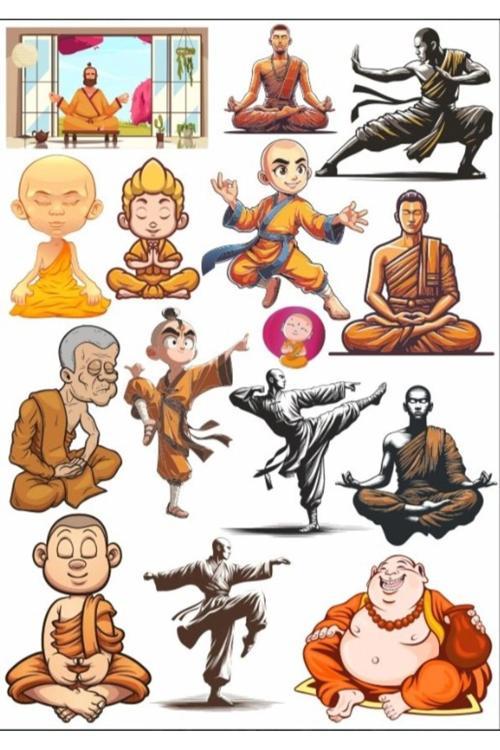 Buda Sticker Set 1