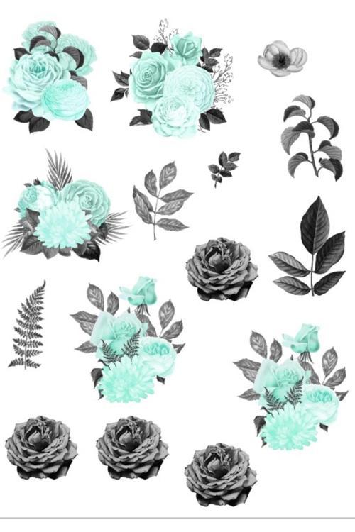 Mavi Güller Sticker Set 2