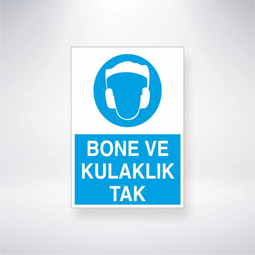 Bone Ve Kulaklık Tak Sticker 20X28 Cm