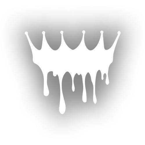 Kral Tacı Sticker 17x17 Cm Beyaz