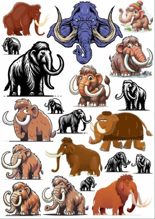 Mamut Sticker SEt