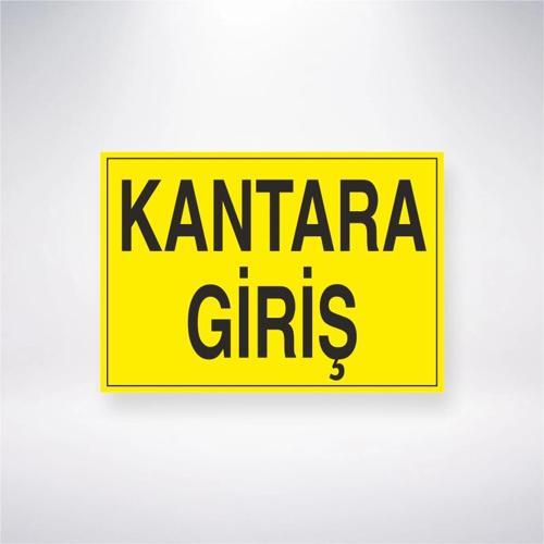Kantara Giriş Sticker 20X28 Cm