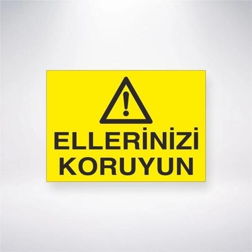 Ellerinizi Koruyun Sticker 20X28 Cm