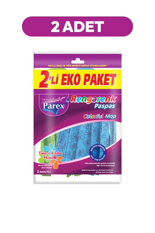 Rengarenk Paspas 2'li Paket Toplam 4 Adet