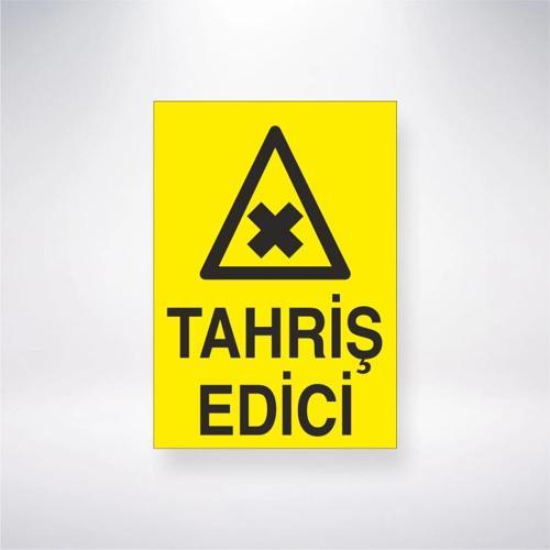 Tahriş Edici Sticker 20X28 Cm