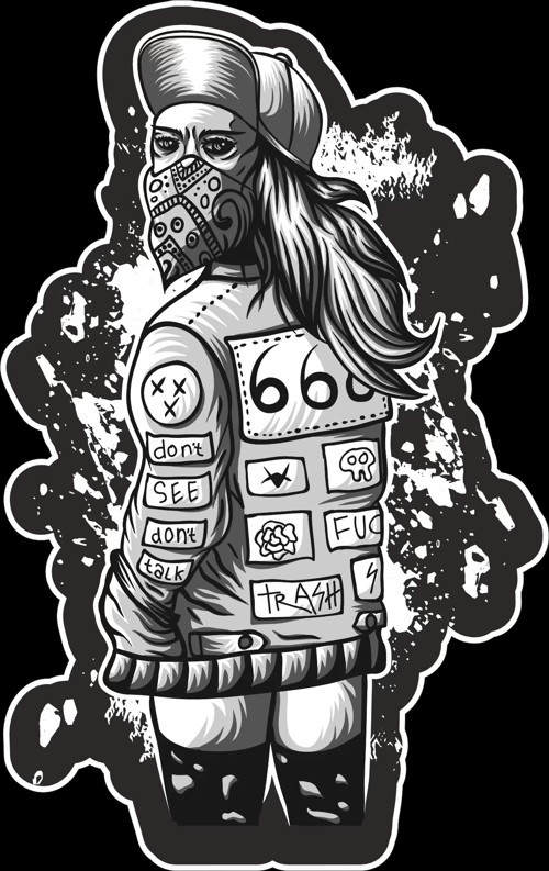 Sticker 10x10 cmRenkli Sticker