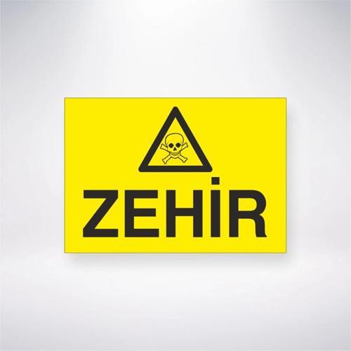 Zehir Sticker 20X28 Cm