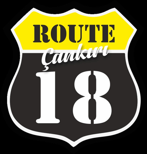 18 Çankırı Sticker 10x10 cmRenkli Sticker