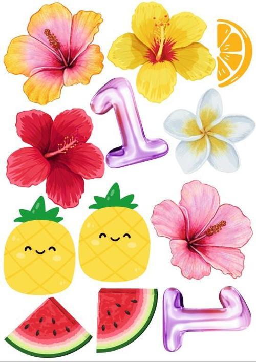 Meyveler Sticker SEt