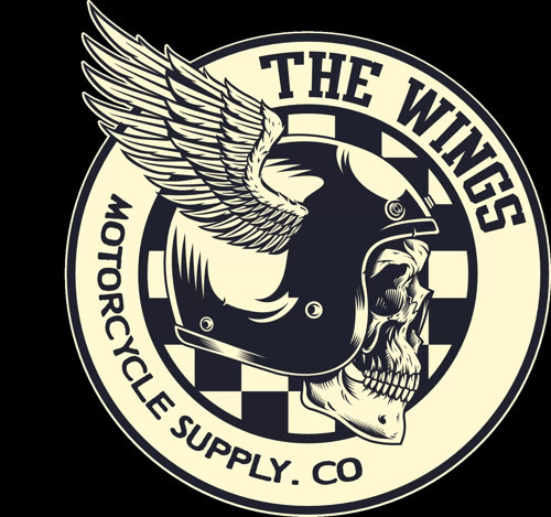 The Wings Kurukafa Sticker 10x10 cmRenkli Sticker