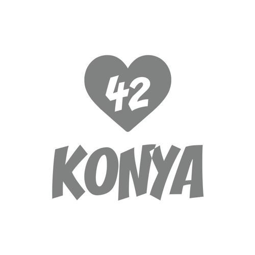 Kalpli 42 Konya Araba Sticker 17x17 Cm Gri