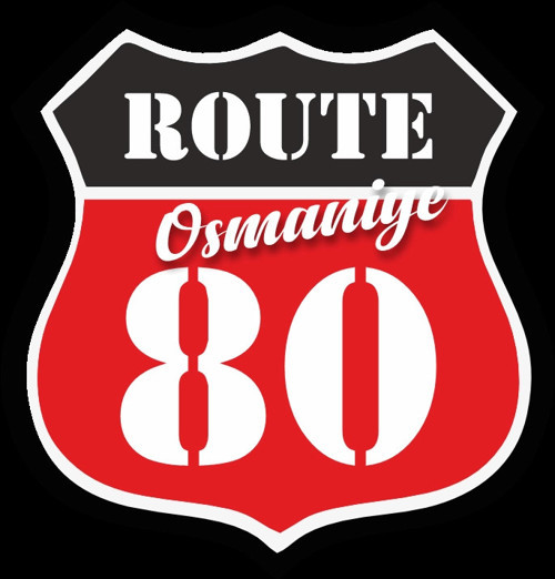 80 Osmaniye Sticker 10x10 cmRenkli Sticker