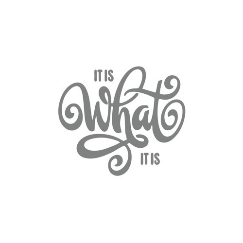 What is This Sticker 17x17 Cm Gri