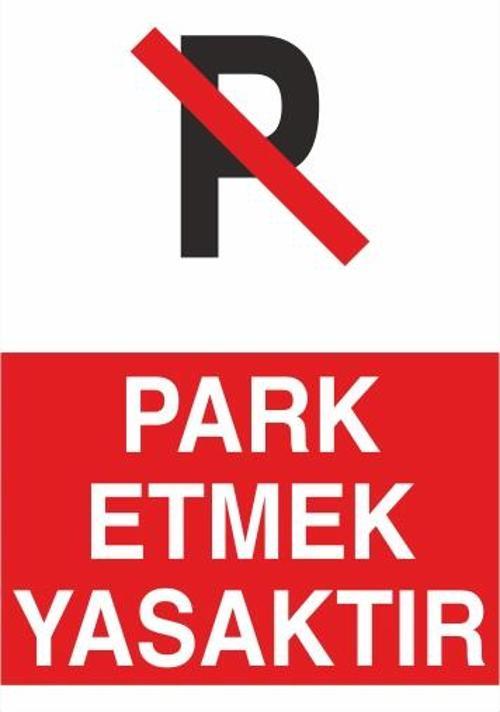 Park Etmek Yasaktır Sticker 20X28 Cm