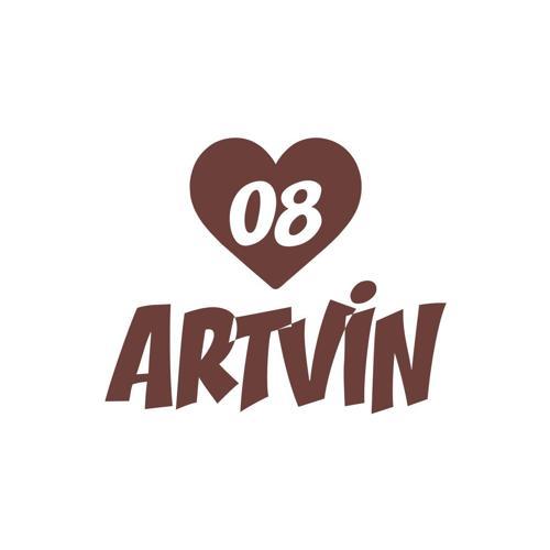 Kalpli 08 Artvin Araba Sticker 17x17 Cm Kahverengi