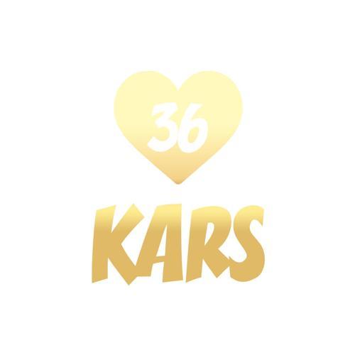 Kalpli 36 Kars Araba Sticker 17x17 Cm Gold
