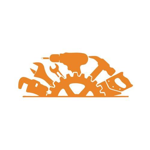 El Aletleri Sticler 17x17 Cm Turuncu