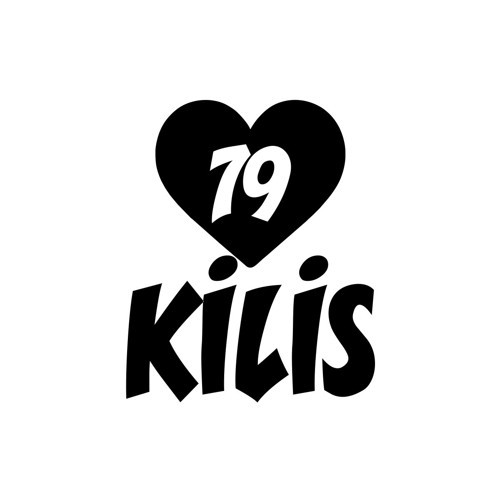Kalpli 79 Kilis Araba Sticker 17x17 Cm Siyah
