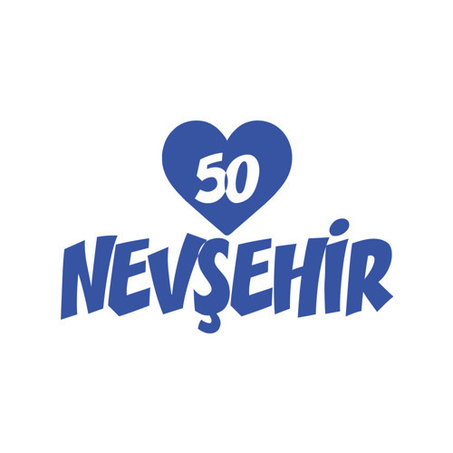Kalpli 50 Nevşehir Araba Sticker 17x17 Cm Mavi