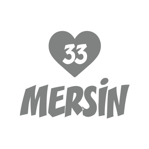 Kalpli 33 Mersin Araba Sticker 17x17 Cm Gri