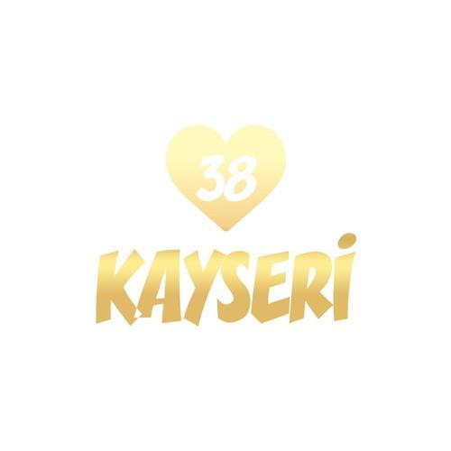 Kalpli 38 Kayseri Araba Sticker 17x17 Cm Gold