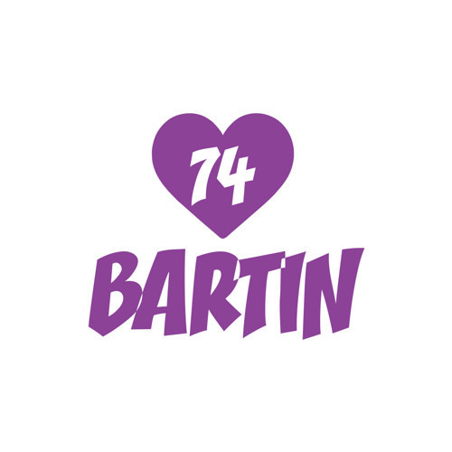Kalpli 74 Bartın Araba Sticker 17x17 Cm Mor