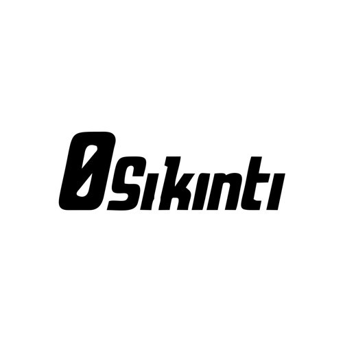 0 Sıkıntı Araba Sticker 17x17 Cm Siyah