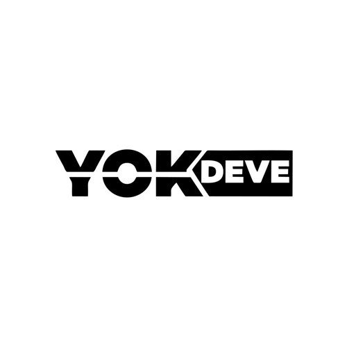 Yok Deve Araba Sticker 17x17 Cm Siyah