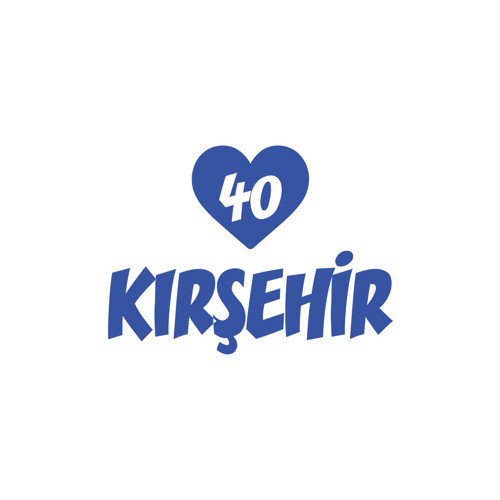 Kalpli 40 Kırşehir Araba Sticker 17x17 Cm Mavi