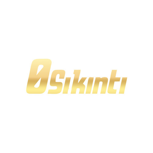 0 Sıkıntı Araba Sticker 17x17 Cm Gold