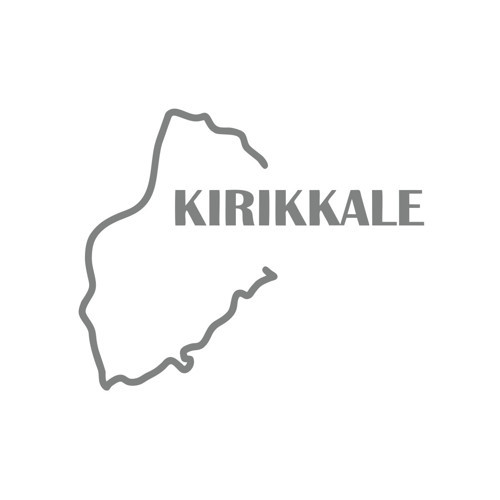 Kırıkkale Harita Araba Sticker 17x17 Cm Gri