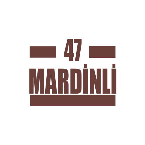 47 Mardinli Araba Sticker 17x17 Cm Kahverengi