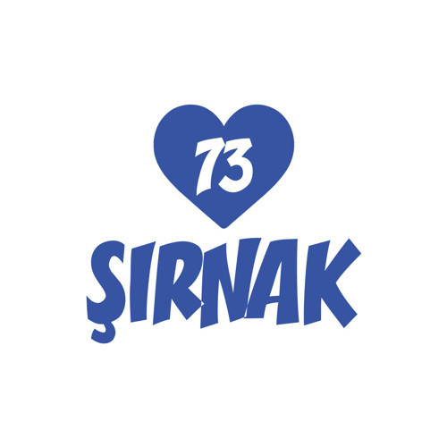 Kalpli 73 Şırnak Araba Sticker 17x17 Cm Mavi