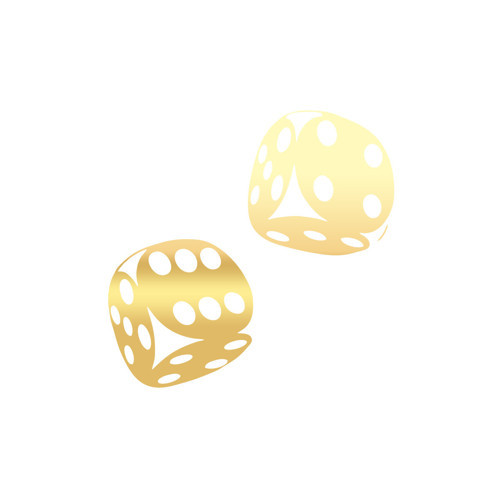 Zar Araba Sticker 17x17 Cm Gold