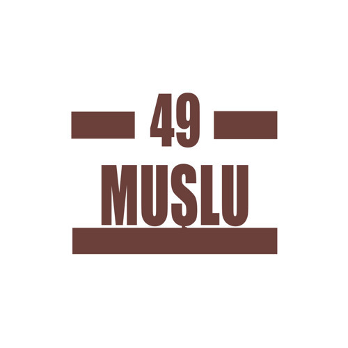 49 Muşlu Araba Sticker 17x17 Cm Kahverengi