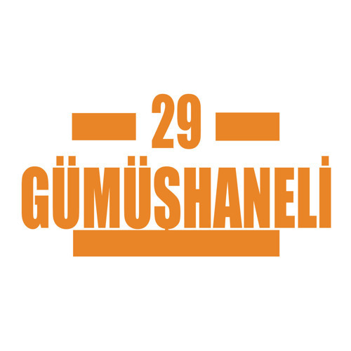 29 Gümüşhaneli Araba Sticker 17x17 Cm Turuncu