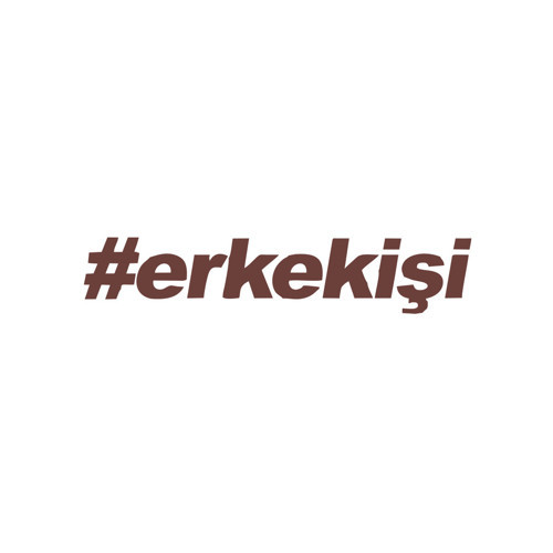 #erkekişi Araba Sticker 17x17 Cm Kahverengi