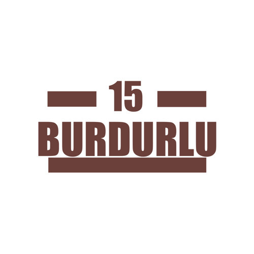 15 Burdurlu Araba Sticker 17x17 Cm Kahverengi