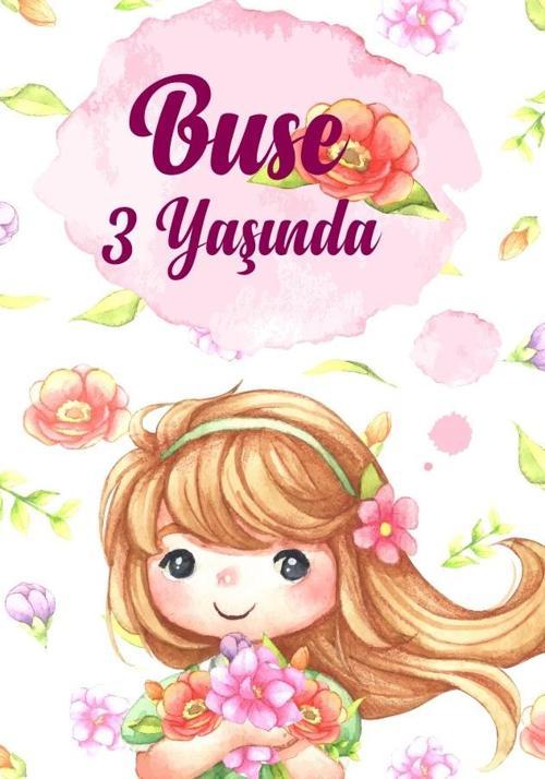 Sevimli Kız Temalı Doğum Günü Afişi 100X150 cm