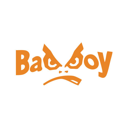Badboy Kötü Çocuk Sticker17x17 Cm Turuncu