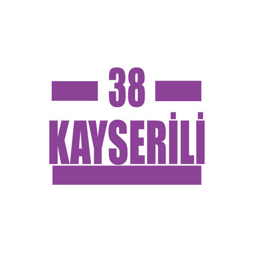 38 Kayserli Araba Sticker 17x17 Cm Mor