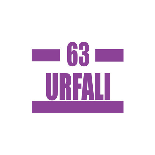 63 Urfalı Araba Sticker 17x17 Cm Mor