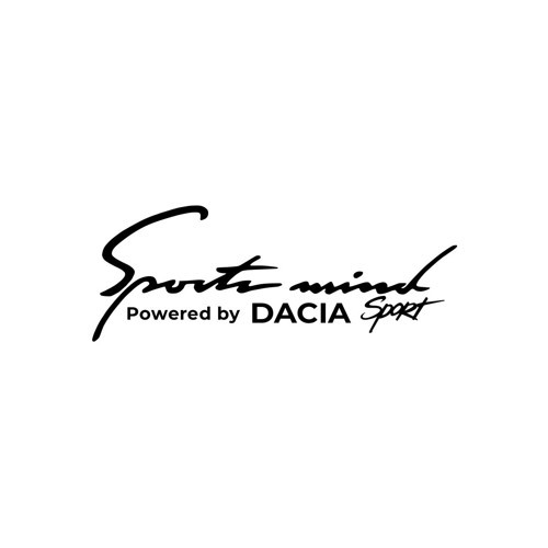 Sports Mind DACIA ESports Sticker 17x17 Cm Siyah