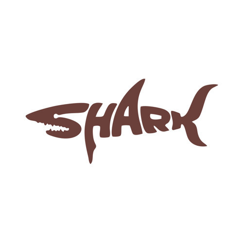 Shark Köpek Balığı Sticker 17x17 Cm Kahverengi