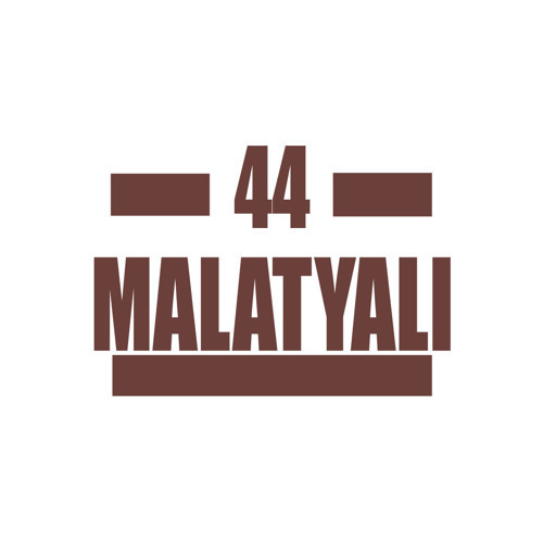 44 Malatyalı Araba Sticker 17x17 Cm Kahverengi